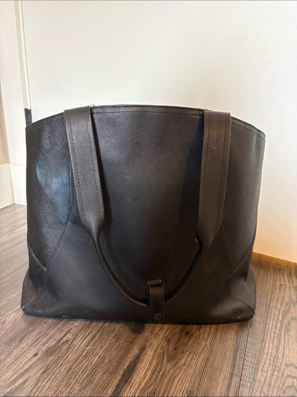 lululemon athletica Black Tote Travel Bag